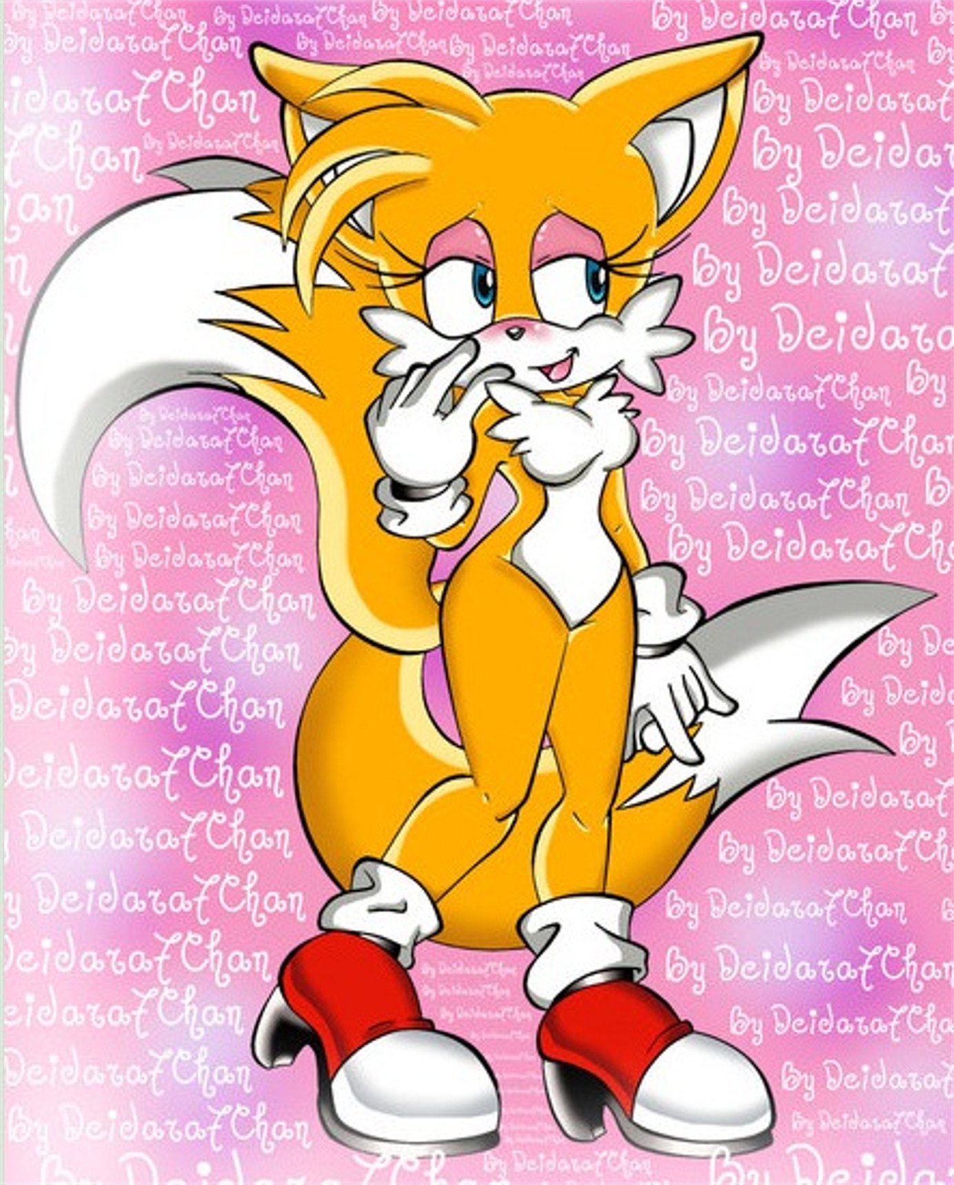 Tails Female Version by DEIDARA7CHAN